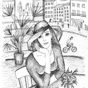 В кафе