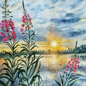 На берегу иван-чая