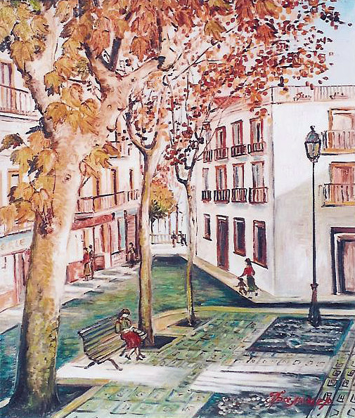 Январь в Нерхе. Испания.