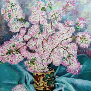 Весна. Ветки сакуры.