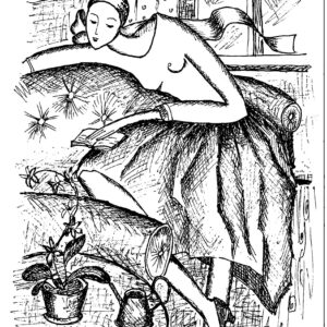 Расцветающая орхидея